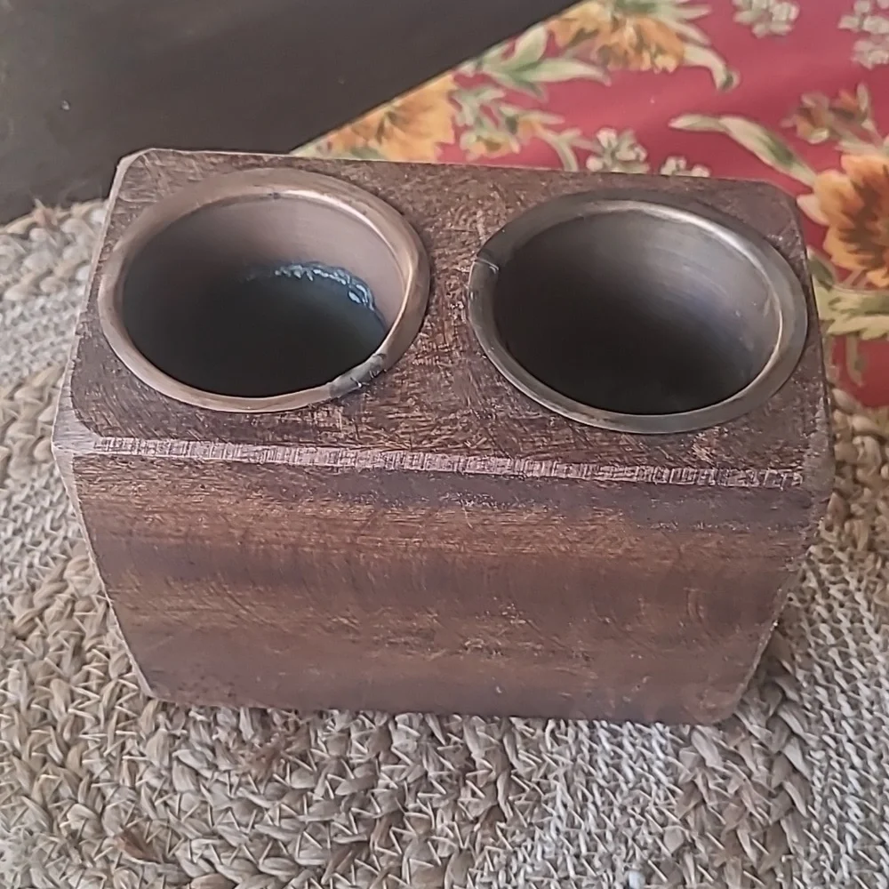 Rustic Pottery Barn Candle Holder